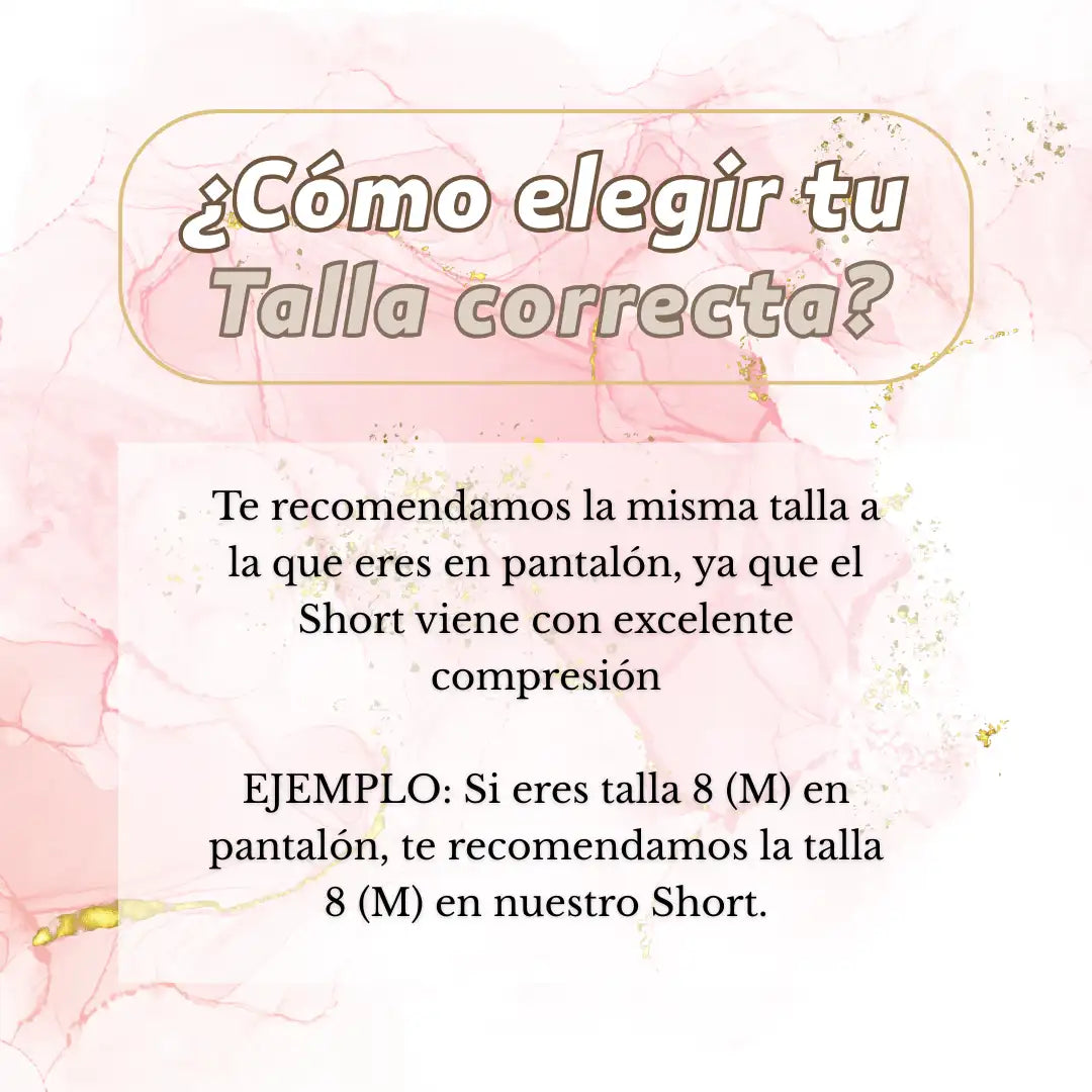 Short Faja SÚPER-Invisible™️ | 2-3 Tallas menos | realce instantáneo